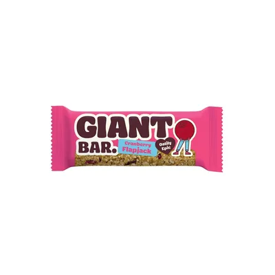 Baton de ovaz cu merisor, 90g, Giant Bar