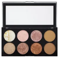 Paleta de farduri de obraz Ultra Blush Palette Golden Sugar, 12.8g, Makeup Revolution