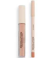 Kit pentru conturarea buzelor Stunner, 1 bucata, Makeup Revolution
