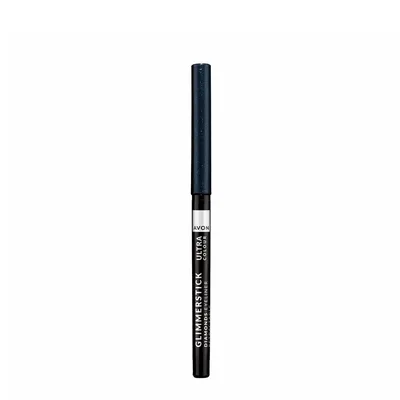 Creion retractabil pentru contur ochi Glimmerstick Diamonds Black Ice, 0.35g, Avon