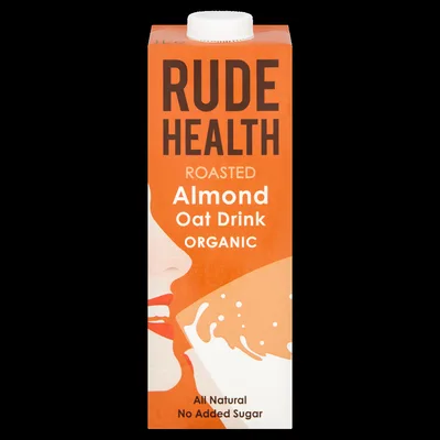 Bautura vegetala din ovaz si migdale prajite Bio, 1l, Rude Health
