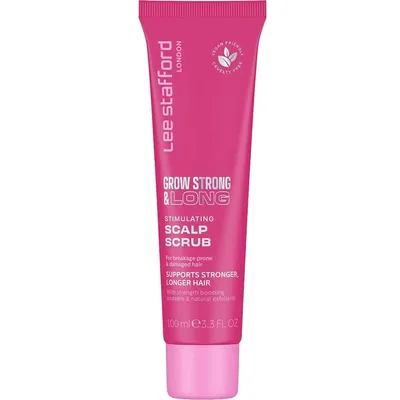 Scrub exfoliant pentru scalp Grow Strong & Long, 100ml, Lee Stafford