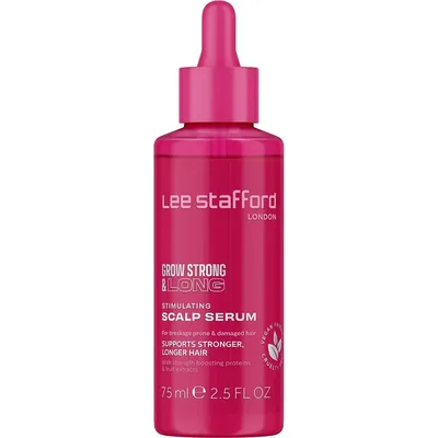 Ser pentru stimularea cresterii parului Grow Strong & Long, 75ml, Lee Stafford