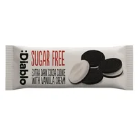 Biscuiti cu cacao fara zahar cu umplutura de vanilie 176g, Diablo