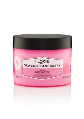 Unt de corp Glazed Raspberry Signature, 330ml, I Love Cosmetics