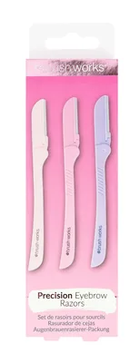 Kit aparate de ras pentru sprancene, 1 bucata, Brushworks