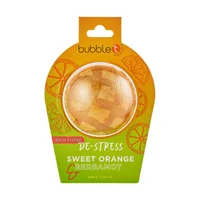 Bila efervescenta de baie pentru relaxare cu portocala dulce si bergamot, 150g, Bubble T