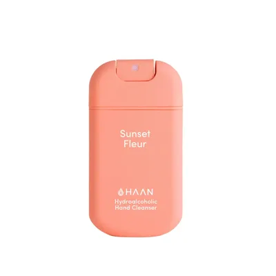 Gel igienizant pentru maini cu note florale Sunset Fleur, 30ml, Haan
