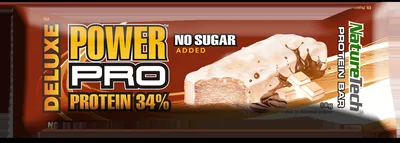 Baton energizant cu mocca Power Pro Deluxe, 80g, Nature Tech
