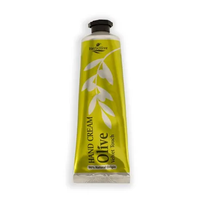 Crema de maini cu ulei de masline si extract de musetel Velvet Touch, 75ml, Herbolive