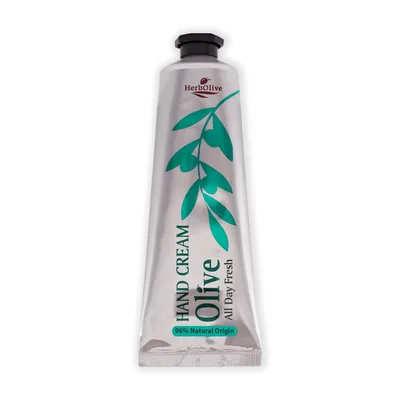 Crema de maini cu ulei de masline si oregano All Day Fresh, 75ml, Herbolive