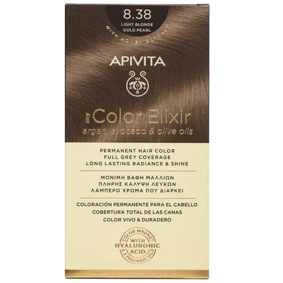Apivita My Color Elixir Vopsea de par, N8.3
