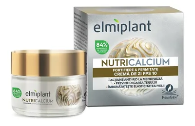 Crema de zi cu FPS10 Nutricalcium, 50ml, Elmiplant