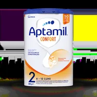 Lapte praf Confort 1, 0-6 luni, 800g, Aptamil