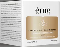 Crema zi/noapte de fata pentru lifting cu Mucus de melc si particule aur 24K, 50ml, Erne
