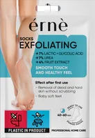 Sosete exfoliante pentru picioare, 2 bucati, Erne