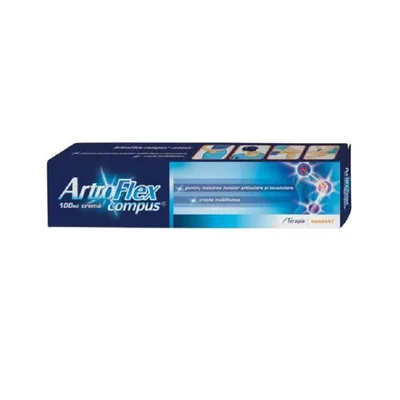 Crema ArtroFlex Compus, 100ml, Terapia