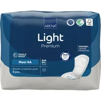 Absorbante anatomice incontinenta moderata, light maxi 4A, 8 bucati, Abena