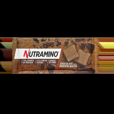 Napolitana proteic Nutramino Protein Wafer cu aroma ciocolata, 39g, Nutramino