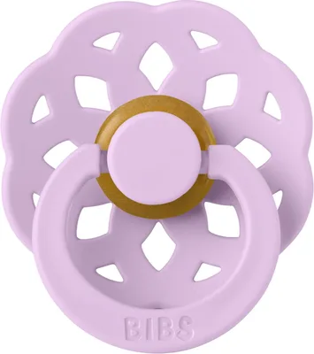 Suzeta din latex cu tetina rotunda 0 luni+ Boheme Violet Sky, 1 bucata, Bibs