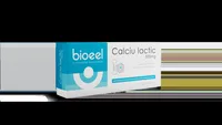 Calciu lactic 500mg, 20 comprimate, Bioeel