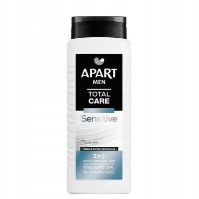Gel de dus Men Total Care Sensitive, 500ml, Apart