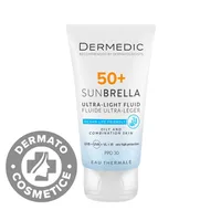 Fluid pentru ten gras si mixt SPF50+ ultra light Sunbrella, 40ml, Dermedic
