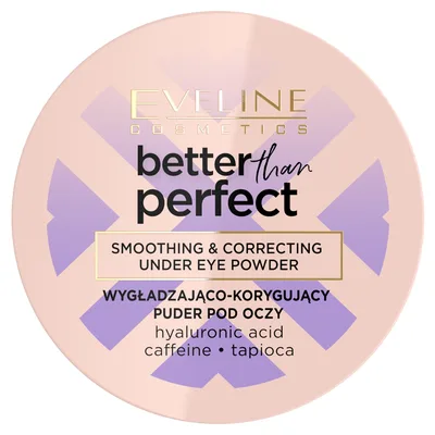 Pudra pentru ochi Better Than Perfect Smoothing & Correcting, 4g, Eveline Cosmetics