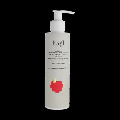 Iaurt de corp ultra-calmant cu probiotice Berry Lovely, 200ml, Hagi