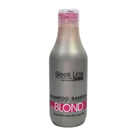 Sampon Blond Blush cu pigment neutralizant roz, 1000ml, Sleek Line