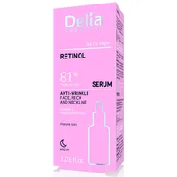 Ser antirid cu retinol pentru fata & decolteu, 30ml, Delia Cosmetics