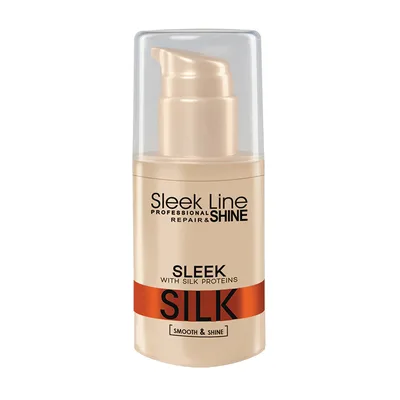 Ulei reparator pentru par cu proteine din matase, 30ml, Sleek Line