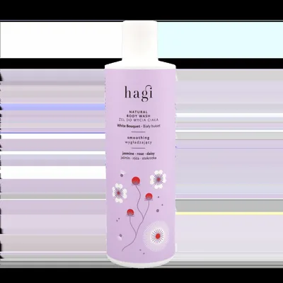 Gel de dus natural White Bouquet, 300ml, Hagi
