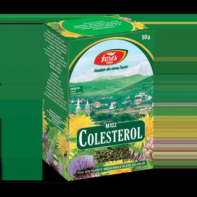 Ceai Colesterol M102, 50g, Fares