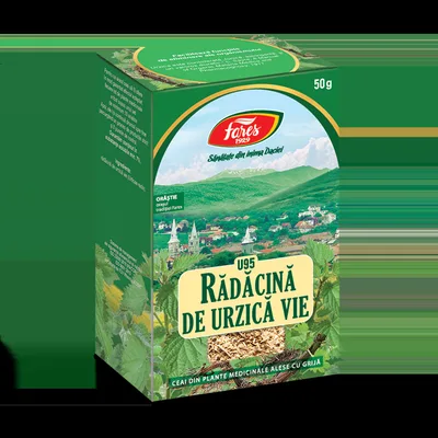Ceai radacina de urzica vie U95, 50g, Fares