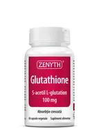 Glutathione 100mg, 60 capsule vegetale, Zenyth