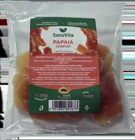 Papaia confiat, 100g, SanoVita