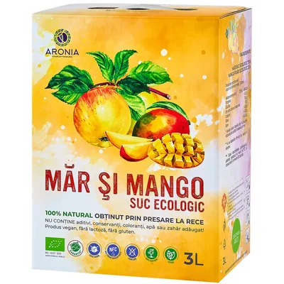 Suc Mar si Mango Ecologic, 3L, Aronia Charlottenburg