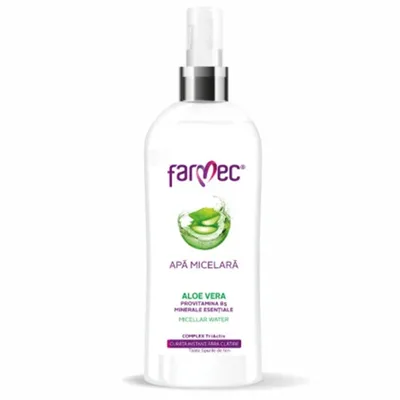 Apa micelara cu Aloe Vera, 400ml, Farmec