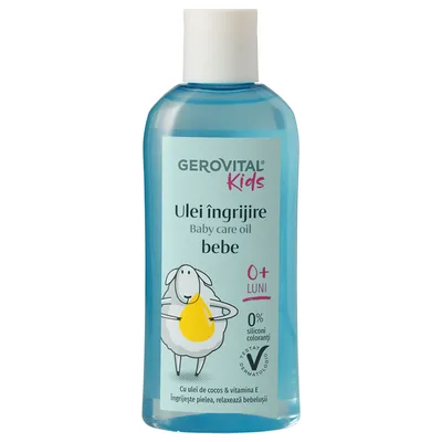 Ulei ingrijire pentru pielea bebelusilor Gerovital Kids, 150ml, Gerovital