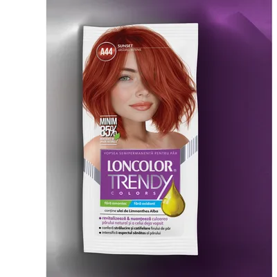 Vopsea de par semi-permanenta Trendy Colors A44, 50ml, Loncolor