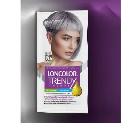 Vopsea de par semi-permanenta Trendy Colors B91, 50ml, Loncolor