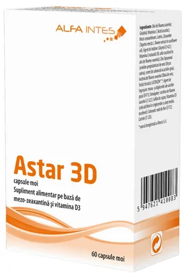 Astar 3D Soft, 60 capsule, Alfa Intes