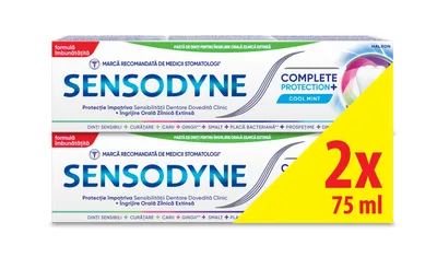 Pasta de dinti Complete Protection+ Cool Mint, 75ml, Sensodyne
