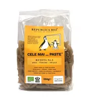 Paste Reteta 3 orez, porumb si hrisca eco fara gluten, 250g, Republica Bio