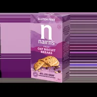 Biscuiti fara gluten din ovaz integral cu fructe, 160g, Nairn's
