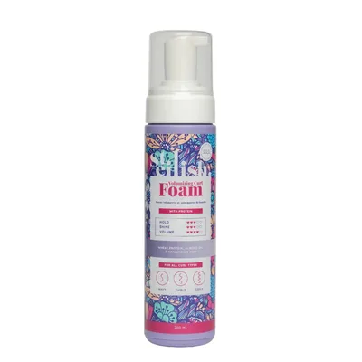 Spuma modelatoare pentru parul cret cu efect de volum, 200ml, Steilish