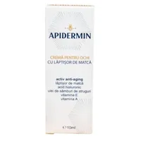 Crema pentru ochi anti-aging cu laptisor de matca, 10ml, Apidermin