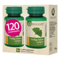 Ginko biloba, 60 comprimate, Dacia Plant