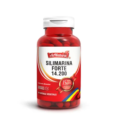 Silimarina Forte 14.200, 60 capsule, AdNatura